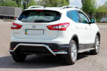 Nissan Qashqai 2014–2021 Takakaari AK007-Plus (ruostumaton teräs) kuva 4