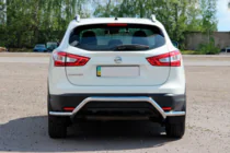Nissan Qashqai 2014–2021 Takakaari AK007-Plus (ruostumaton teräs) kuva 3
