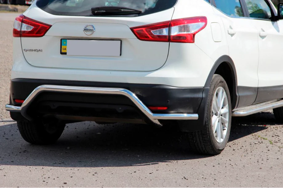 Nissan Qashqai 2014–2021 Takakaari AK007-Plus (ruostumaton teräs) Image