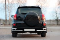 Toyota Rav 4 2006–2013 Takakulmat AK003-double (2 kpl, ruostumaton teräs) kuva 2