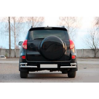 Takakulmat AK003-double (2 kpl, ruostumaton teräs) Toyota Rav 4 2006–2013 kuva 2