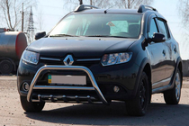 Renault Sandero 2013–2022 Etuputki WT003 (ruostumaton teräs) kuva 1