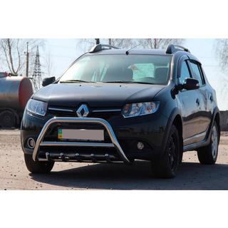 Etuputki WT003 (ruostumaton teräs) Renault Sandero 2013–2022 kuva 1