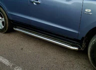 Hyundai Santa Fe 2 2006–2012 Premium-sivuporrasputket (2 kpl, ruostumaton teräs) kuva 1