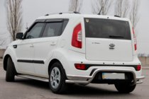 Kia Soul II 2013–2018 Takasuojakaari AK007-2 (ruostumaton teräs) kuva 2