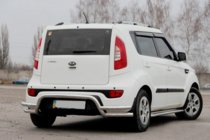 Kia Soul II 2013–2018 Takasuojakaari AK007-2 (ruostumaton teräs) kuva 4