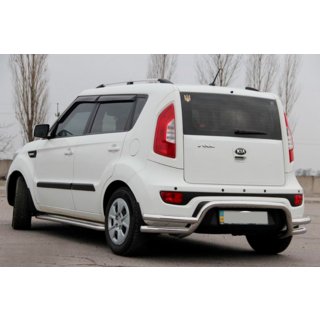 Takasuojakaari AK007-2 (ruostumaton teräs) Kia Soul II 2013–2018 kuva 2