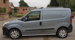 Fiat Doblo II 2010–2022 Sivuputket (2 kpl, RST) 60 mm, Maxi-jalusta kuva 3