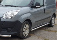 Fiat Doblo II 2010–2022 Sivuputket (2 kpl, RST) 60 mm, Maxi-jalusta kuva 1