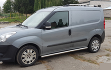 Fiat Doblo II 2010–2022 Sivuputket (2 kpl, RST) 60 mm, Maxi-jalusta kuva 2