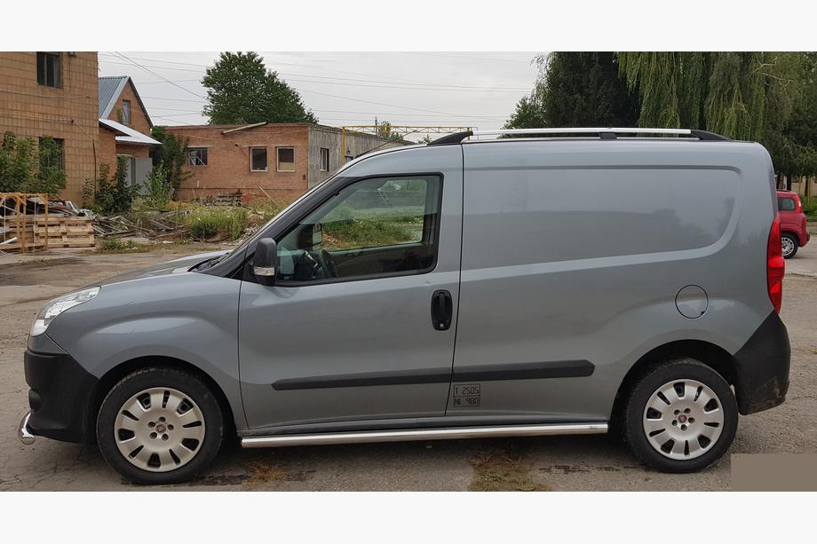 Fiat Doblo II 2010–2022 Sivuputket (2 kpl, RST) 70 mm, Maxi-alusta Kuva 3