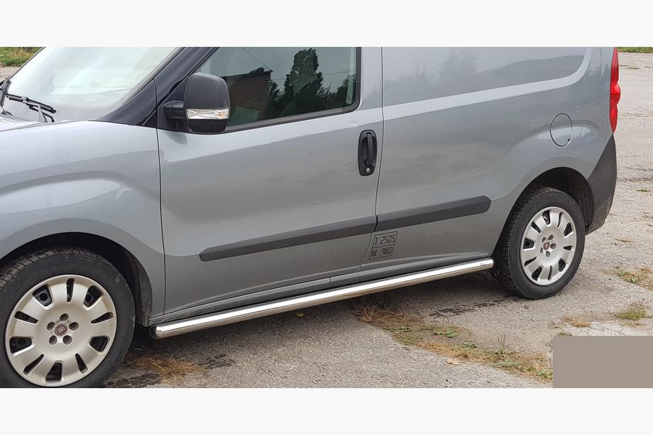 Fiat Doblo II 2010–2022 Sivuputket (2 kpl, RST) 70 mm, Maxi-alusta Kuva 4