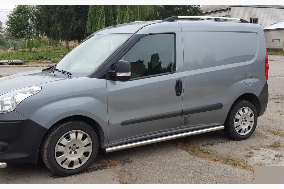 Fiat Doblo II 2010–2022 Sivuputket (2 kpl, RST) 70 mm, Maxi-alusta Kuva 2