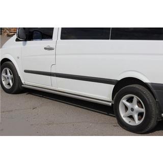 Sivupalkit BB001 (2 kpl, ruostumaton teräs) Mercedes Vito W639 2004–2014 kuva 3