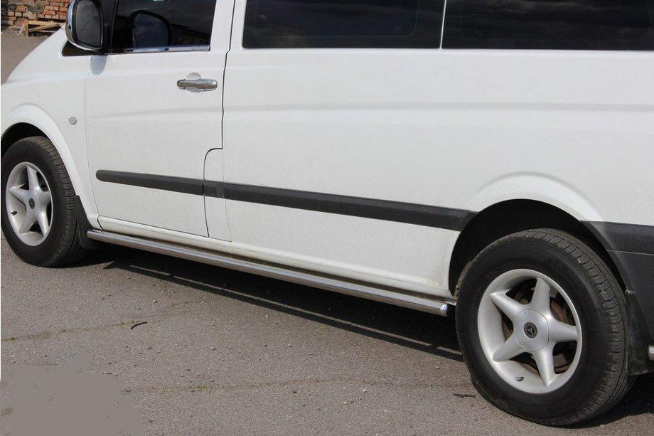 Mercedes Vito W639 2004–2014 Sivupalkit BB001 (2 kpl, ruostumaton teräs) Kuva 3
