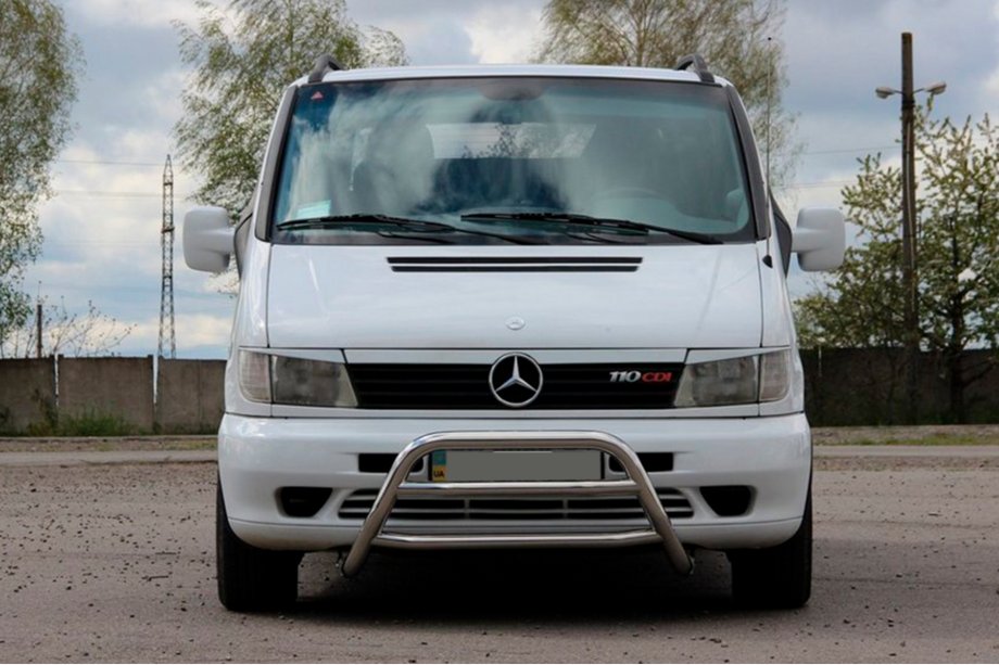 Mercedes Vito W638 1996–2003 Härkärauta WT022 (ruostumaton teräs) Image