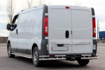 Nissan Primastar 2002–2014 Takasuojakaari AK003-Plus-2 (ruostumaton teräs) kuva 2