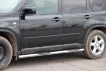 Nissan X-trail T31 2007–2014 Sivusuojaputket BB002 (2 kpl, ruostumaton teräs) kuva 4