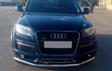 Audi Q7 2005–2015 Keulasuoja ST008 (ruostumaton teräs) Ø70 mm kuva 1