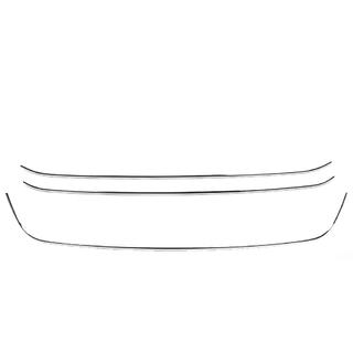 Etupuskurin kromisuojalistat Smile (3 kpl, ruostumaton teräs) kuva 2
