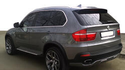 BMW X5 E70 2007–2013 Takapuskurin diffuusori (2007-2010, maalattava) kuva 1