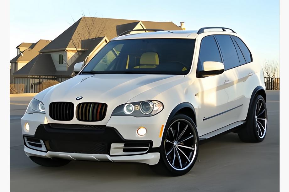BMW X5 E70 2007–2013 Etupuskurin lip spoileri (2007-2010, maalattavaksi) Image