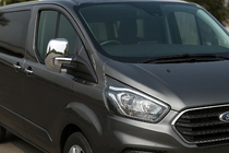 Ford Custom 2013–2022 Kromiset peilinkuoret (2 kpl, muovi) OmsaLine kuva 1