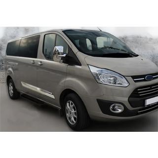 Kromiset peilinkuoret (2 kpl, muovi) Ford Custom 2013–2022 kuva 3