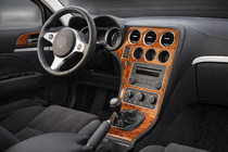 Alfa Romeo 159 2005–2011 Kojelaudan suojapaneelit (Meric) Alumiini kuva 1