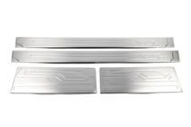Ford Custom 2013–2022 OmsaLine ruostumattomat sisäkynnyslistat 4-ovinen kuva 3