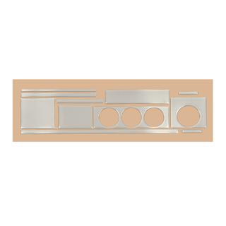 Koristeellinen kojelaudan paneelilista Audi 80/90 1987–1996 kuva 2