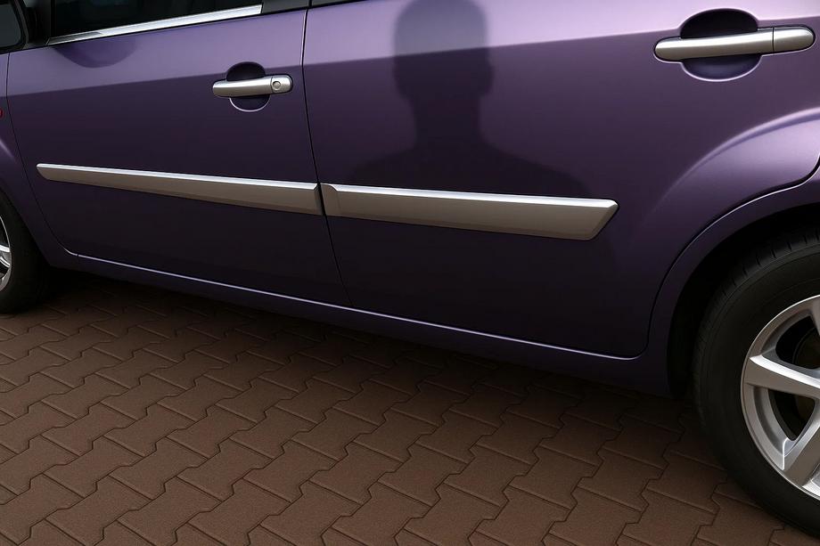 Ford Fiesta 2002–2008 Ovilistat (4 kpl, ruostumaton teräs) Image