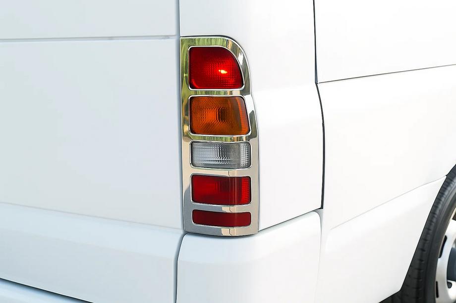 Ford Transit 2000–2014 Takavalojen kromikehykset (2 kpl, ruostumaton teräs) Image