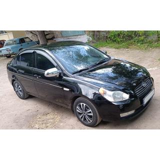 Kromiset peilinkuoret (2 kpl, muovi) Hyundai Accent 2006–2010 kuva 2
