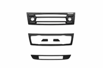 BMW 1-sarja E81/E82/E87/E88 2004–2011 Kojelaudan suojat Alumiini kuva 1