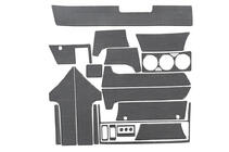 BMW 5-sarja E34 1988–1995 Kojelaudan suojat Alumiini kuva 3