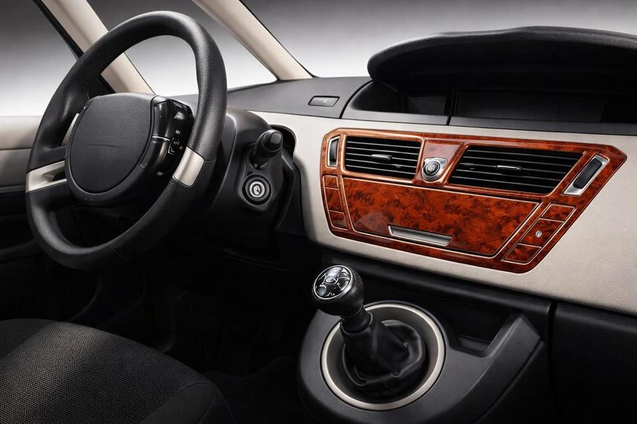 Citroen C-4 Picasso 2006–2013 Kojelaudan suojat Alumiini Image