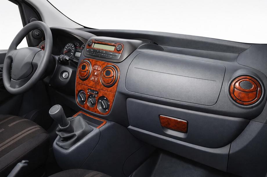 Citroen Nemo 2007–2017 Kojelaudan suojat Alumiini Image