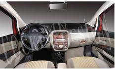 Fiat Punto Grande/EVO 2006–2018 Kojelaudan koristelista Puukuosi kuva 5
