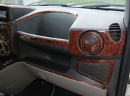 Fiat Doblo I 2005–2010 Kojelaudan suojat Alumiini kuva 13