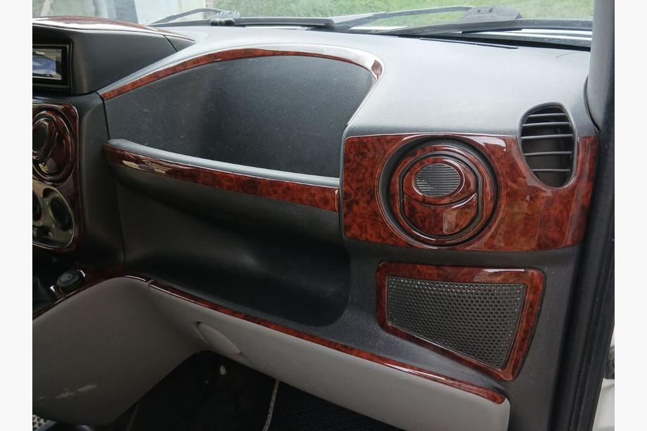 Fiat Doblo I 2005–2010 Kojelaudan suojat Hiilikuitu Kuva 13