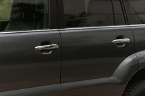 Lexus GX470 2002–2009 Kromiset ovenkahvan suojakuoret (4 kpl) Carmos - turkkilainen teräs kuva 1