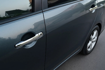 Mitsubishi Lancer 9 2004–2008 Kromiset ovenkahvan suojakuoret (4 kpl) kuva 1