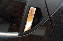 Nissan Juke 2010–2019 Kromiset ovenkahvan suojakuoret (4 kpl) kuva 3