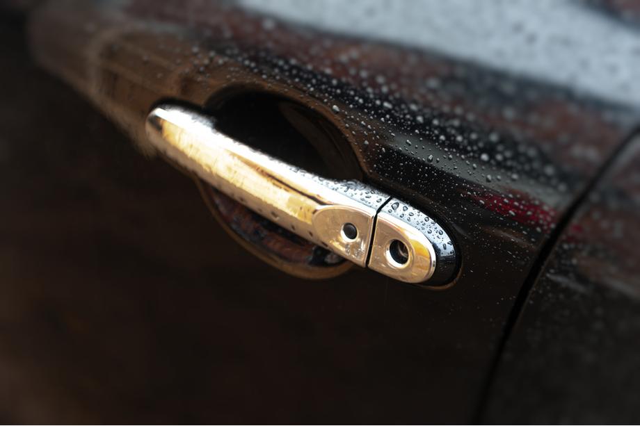 Nissan Juke 2010–2019 Kromiset ovenkahvan suojakuoret (4 kpl) Aukko avaimettoman järjestelmän anturille, Carmos - turkkilaista terästä Kuva 5