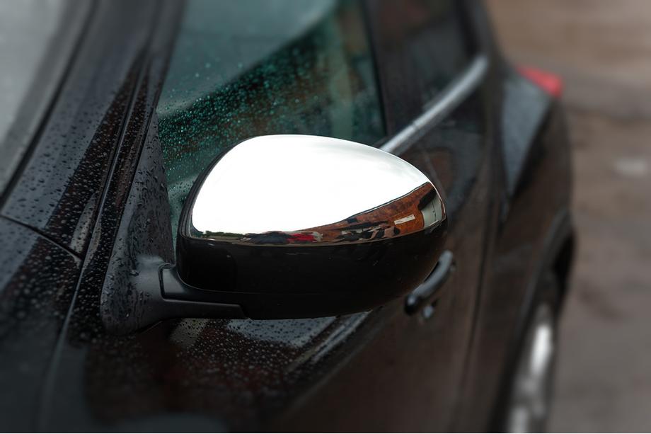 Nissan Juke 2010–2019 Peilinkuoret, 2010-2014 kromi (2 kpl, ruostumaton teräs) Carmos - turkkilainen teräs Image