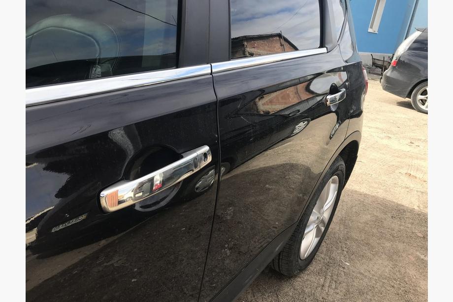 Nissan Qashqai 2007–2010 Ovenkahvan kromisuojat (4 kpl, ruostumaton teräs) Ilman chipiä, OmsaLine – italialaista ruostumatonta terästä Kuva 6