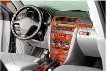 Mazda 3 2003–2009 Kojelaudan suojat Alumiini kuva 4
