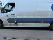 Opel Movano 2010–2021 Premium-sivuporrasputket (2 kpl, ruostumaton teräs) 60 mm, lyhyt akseliväli kuva 3