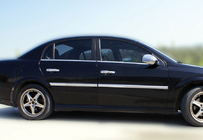 Opel Vectra C 2002–2008 Ikkunankehyksen ulkolistat (4 kpl, ruostumaton teräs) Carmos - turkkilainen teräs kuva 3